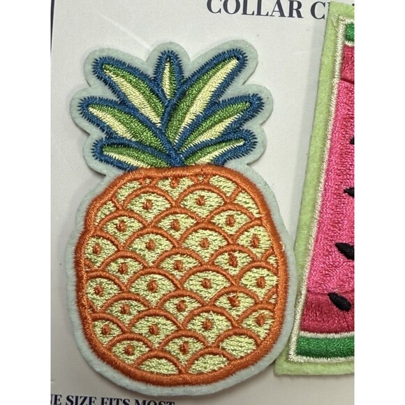 Southern Living Exclusively At Dillards Pet Collar Charms Pineapple & Watermelon - Picture 3 of 6